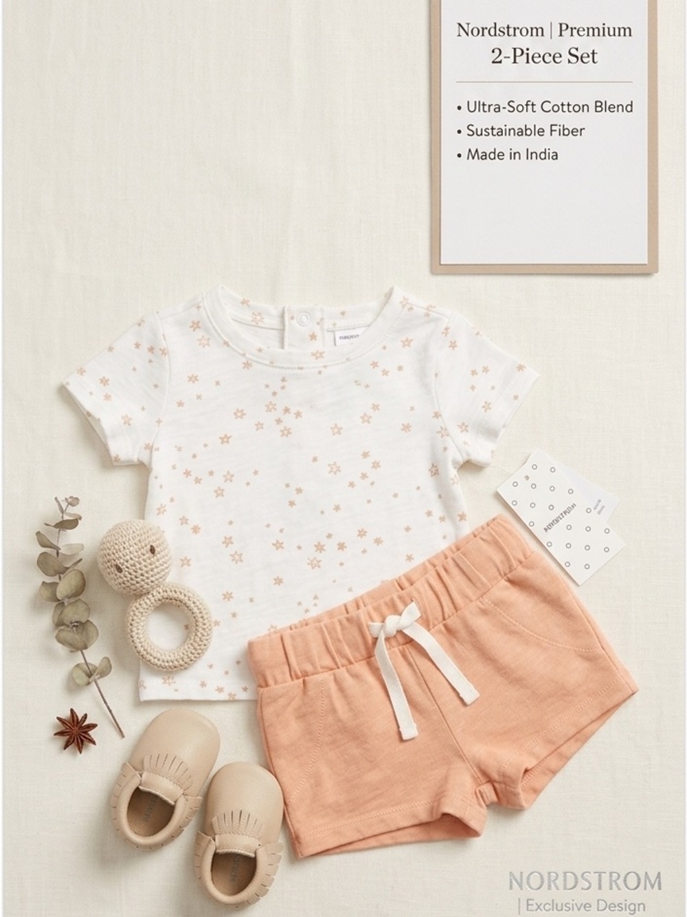$35 NWT Nordstrom newborn 2 piece set